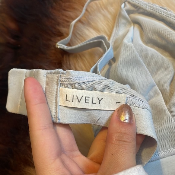 Lively Light Blue Bralette‎ - Picture 4 of 5